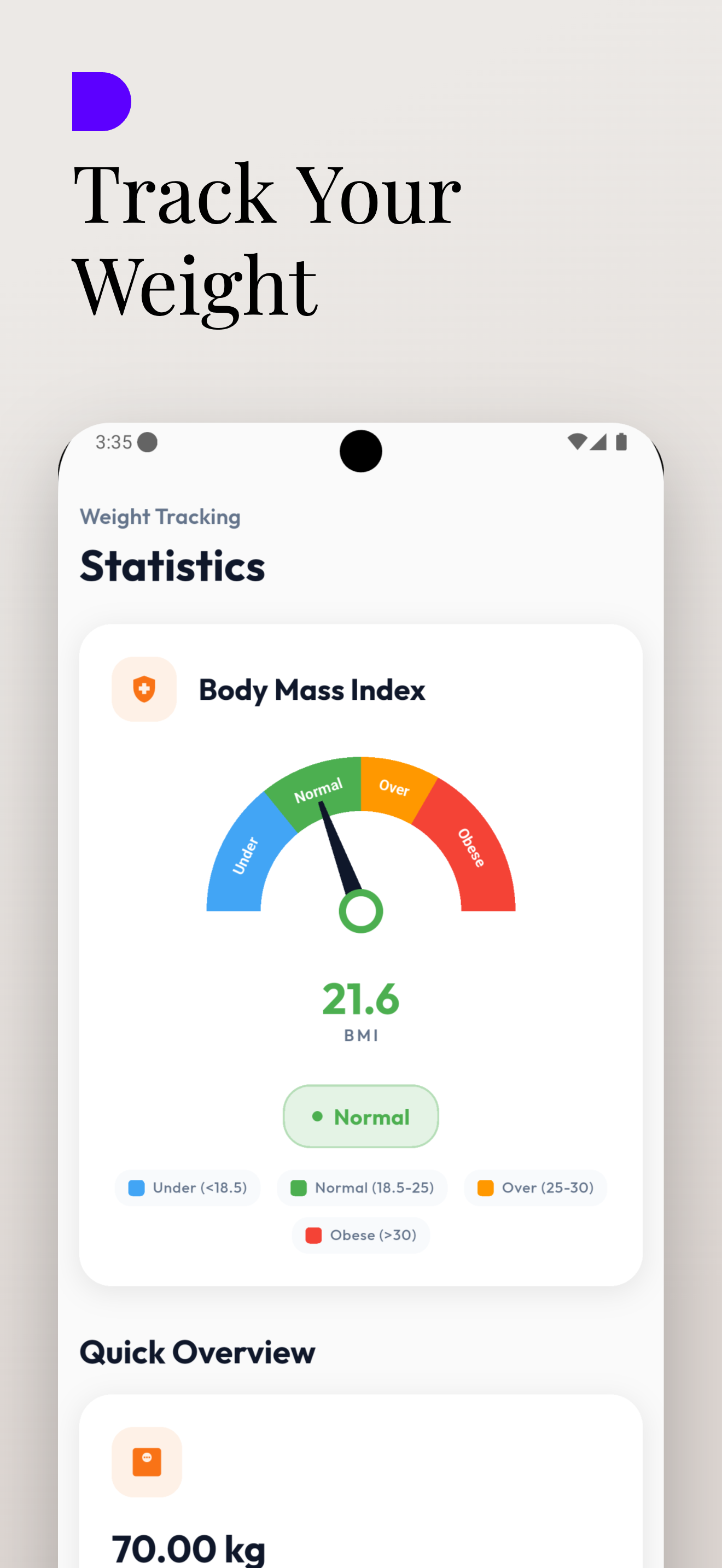 Simple Weight Tracker screenshot 5