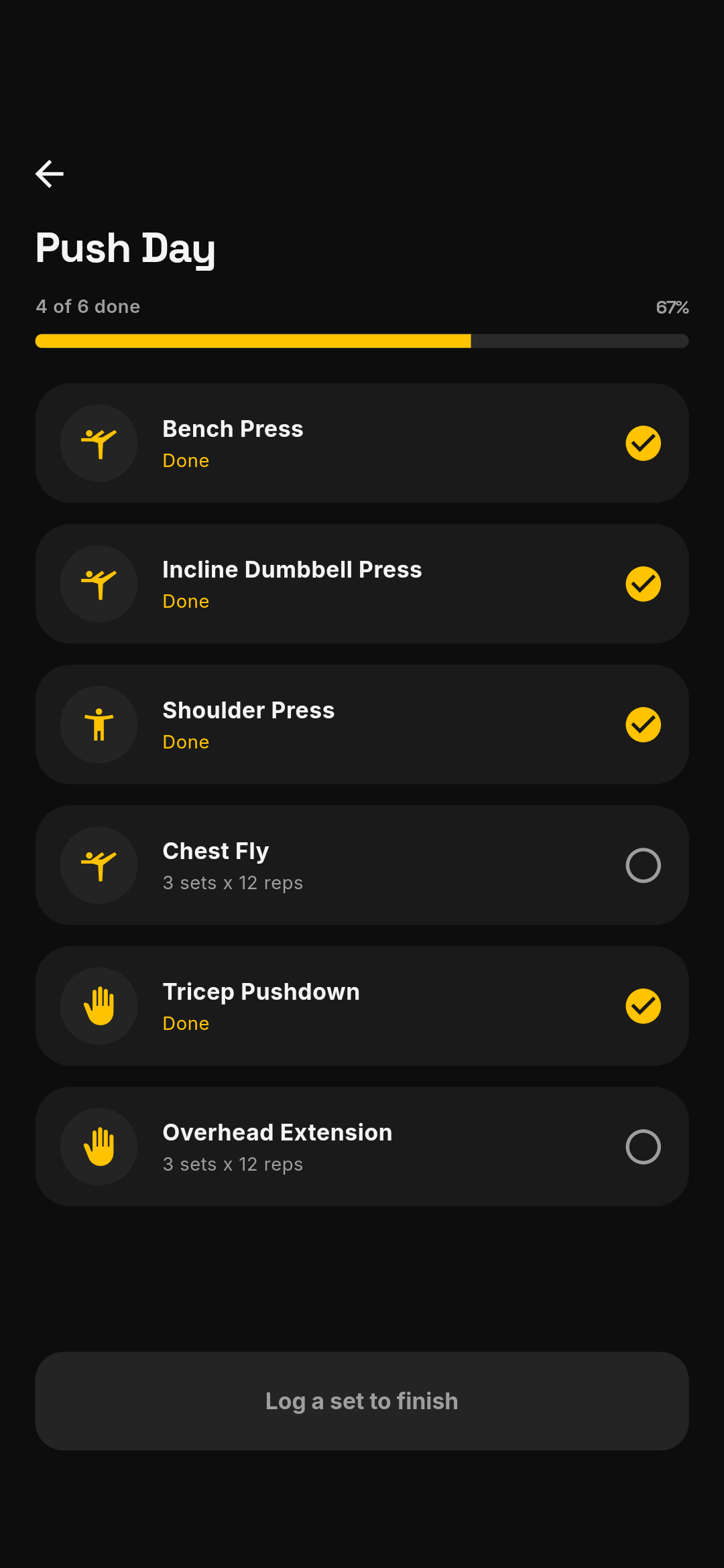 Simple Workout Tracker screenshot 3