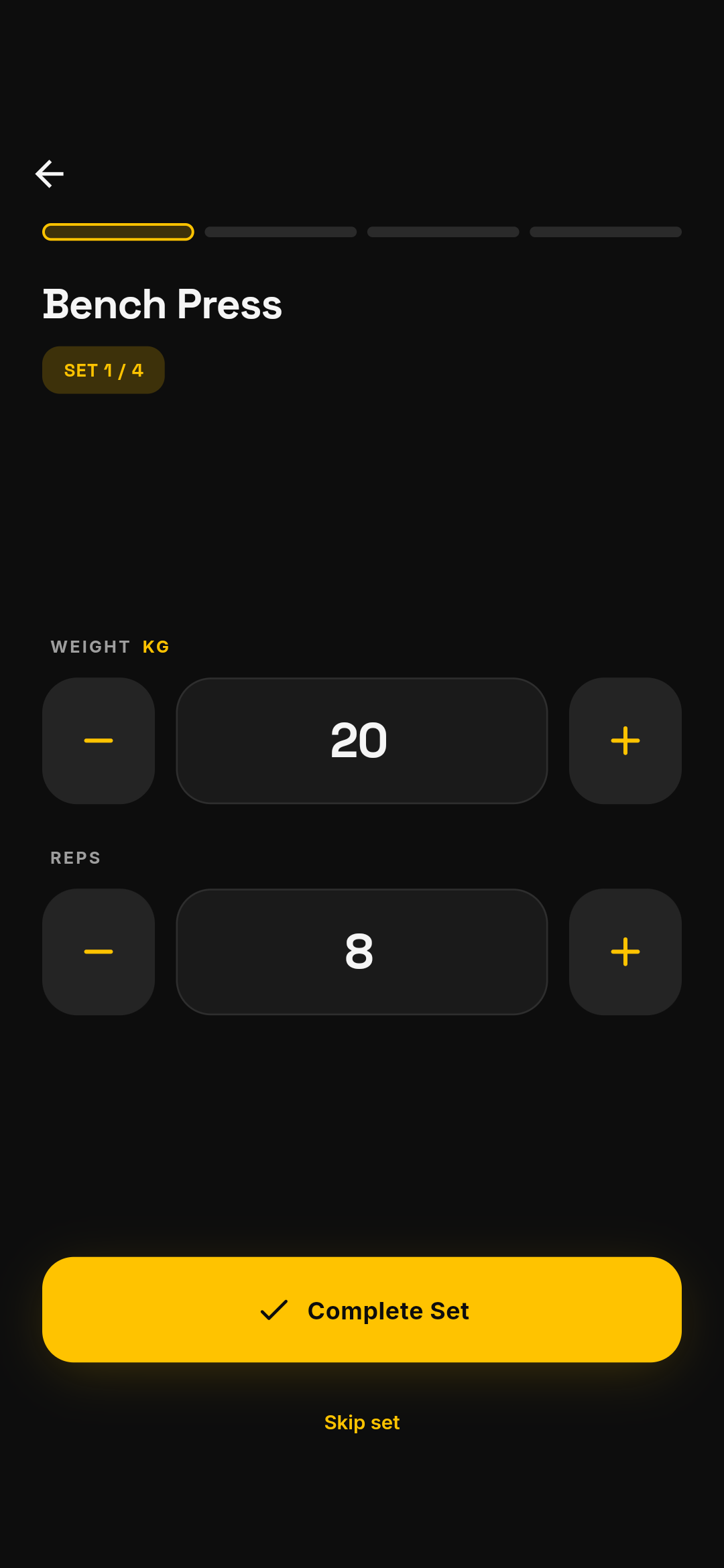 Simple Workout Tracker screenshot 4